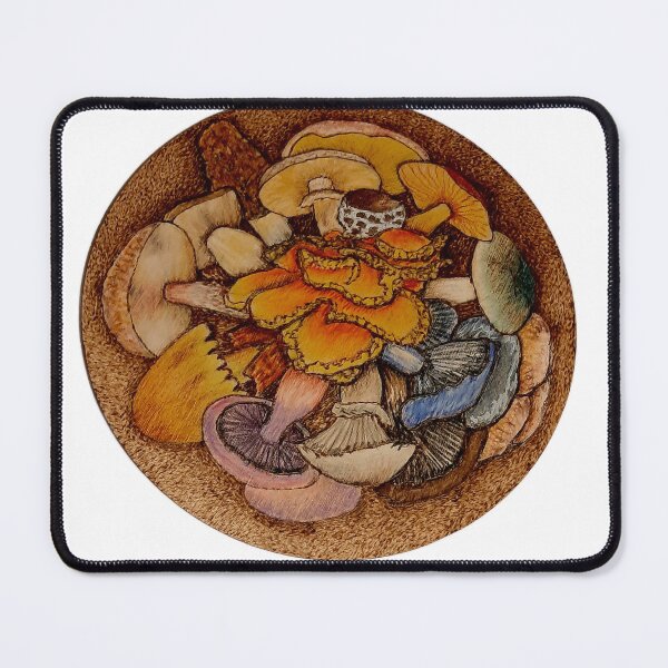 Item preview, Edible Mushrooms of the World designed and sold by ArtbyKat75.