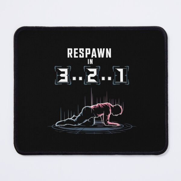 Item preview, Respawn in 3...2...1 Gaming Graphic – Funny Gamer Death Countdown Design designed and sold by pixelpopplanet.