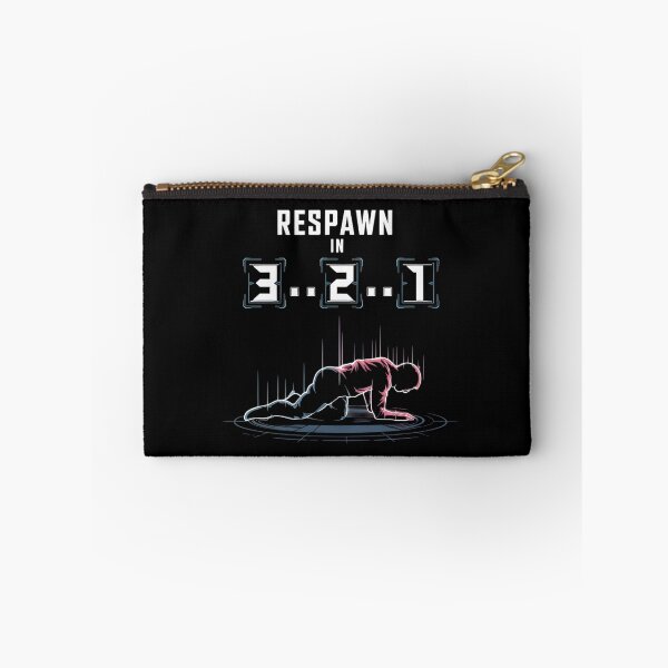 Artikelvorschau, Respawn in 3...2...1 Gaming-Grafik – Lustiges Gamer-Todes-Countdown-Design entworfen und verkauft von pixelpopplanet.