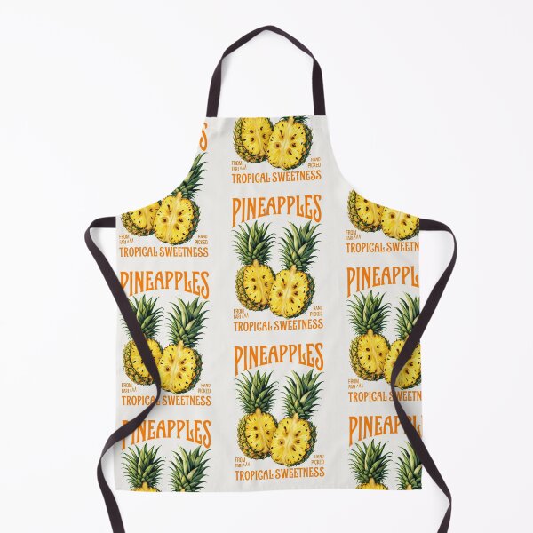 Item preview, Tropical Pineapples Illustration – Vibrant Hand-Picked Sweetness Art Print designed and sold by art-noir.