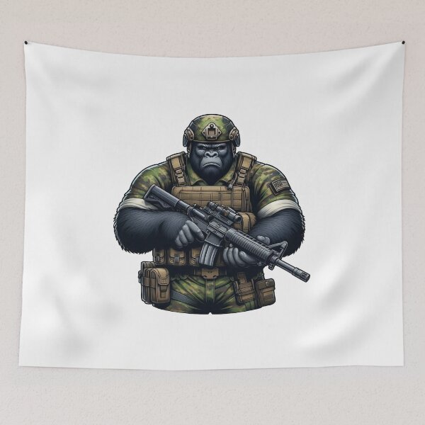 Item preview, Tactical Ape designed and sold by RAWLIFEGRAPHIC.
