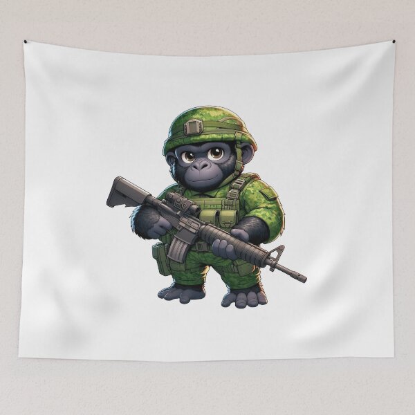 Item preview, Tactical Ape designed and sold by RAWLIFEGRAPHIC.