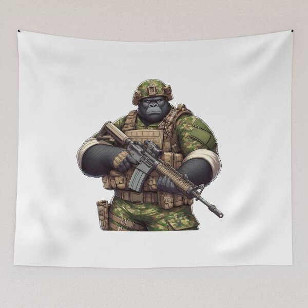 Item preview, Tactical Ape designed and sold by RAWLIFEGRAPHIC.