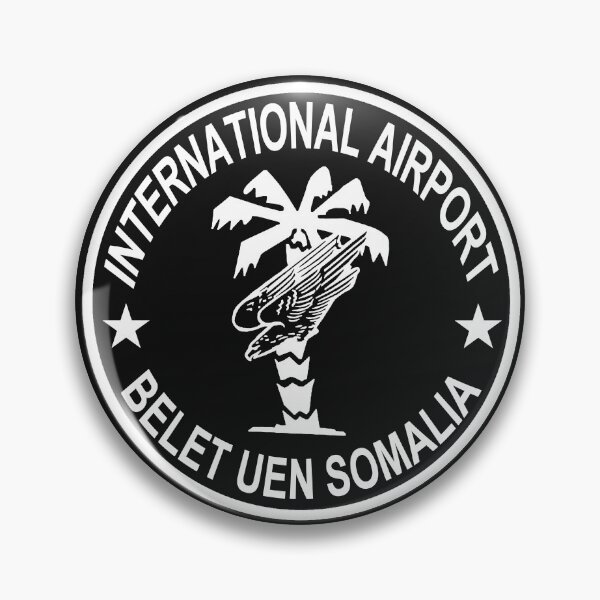 Item preview, International Airport; Belet Uen; Somalia; Paratropper; designed and sold by StickerApe.