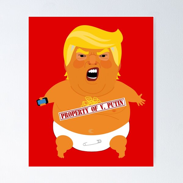 Item preview, Property of V. Putin - Trump Baby Blimp designed and sold by Thelittlelord.