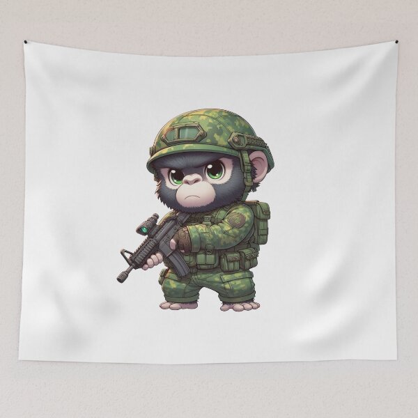 Item preview, Tactical Ape designed and sold by RAWLIFEGRAPHIC.