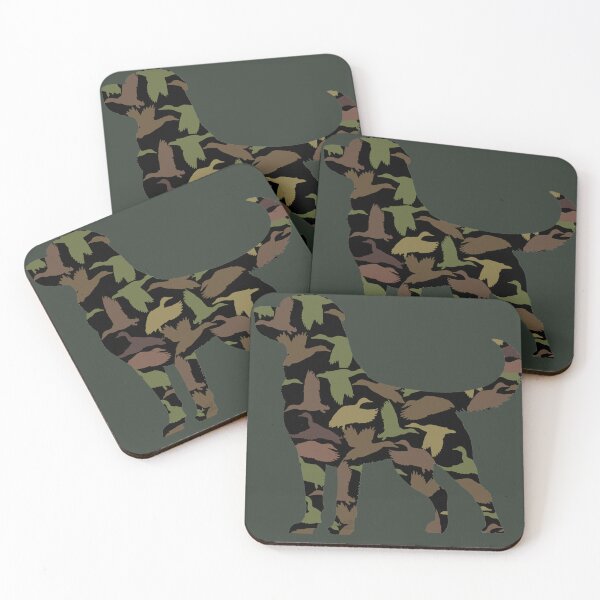 Item preview, Labrador Retriever Silhouette with Flying Mallards designed and sold by LifeCrush.