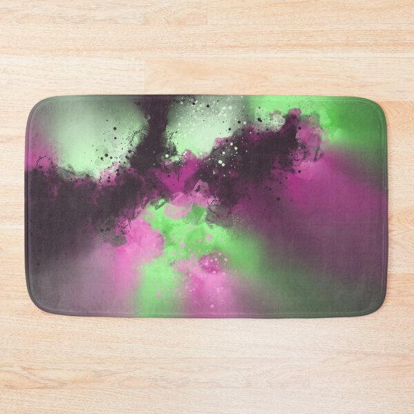 Item preview, Green With Envy - Green Purple Abstract designed and sold by Joey Santiago.