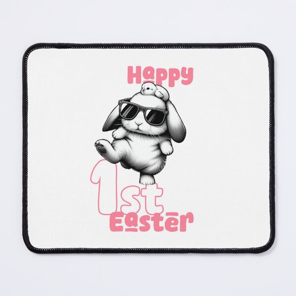 Item preview, Happy 1st Easter, Unique designed and sold by villacreativa.