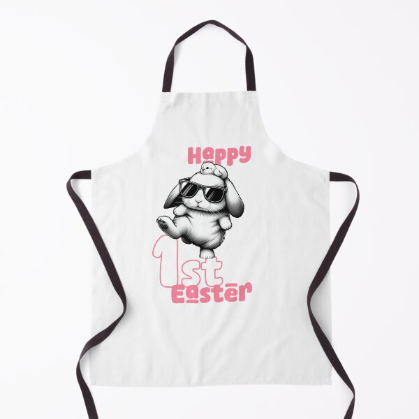 Item preview, Happy 1st Easter, Unique designed and sold by villacreativa.