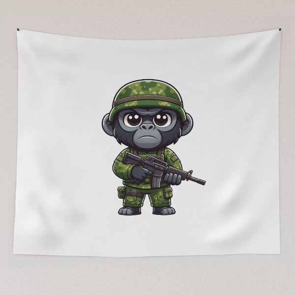 Item preview, Tactical Ape designed and sold by RAWLIFEGRAPHIC.