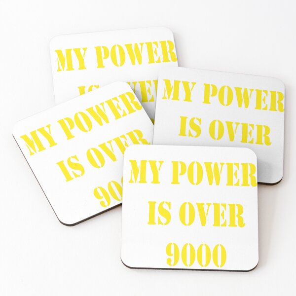 Item preview, My Power Is Over 9000 designed and sold by Seeded.