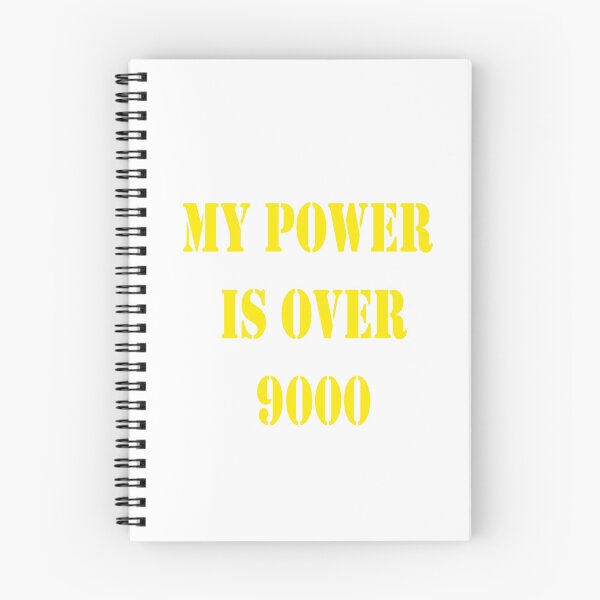 Item preview, My Power Is Over 9000 designed and sold by Seeded.