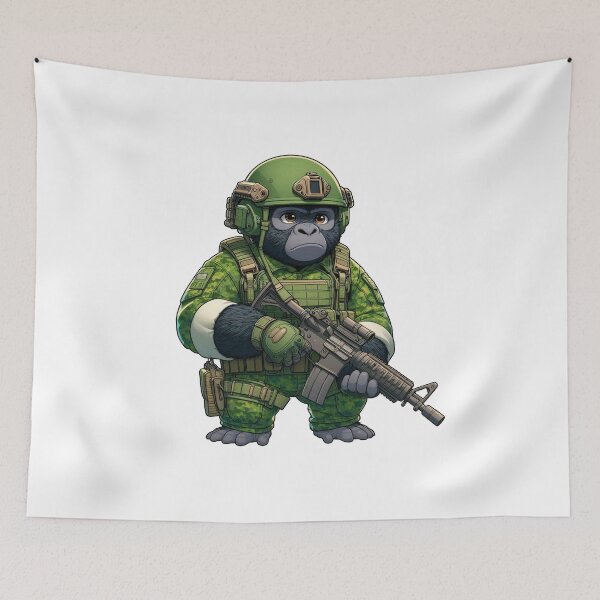 Item preview, Tactical Ape designed and sold by RAWLIFEGRAPHIC.