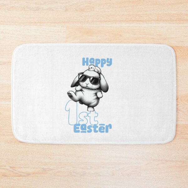 Item preview, Happy 1st Easter, Unique designed and sold by villacreativa.