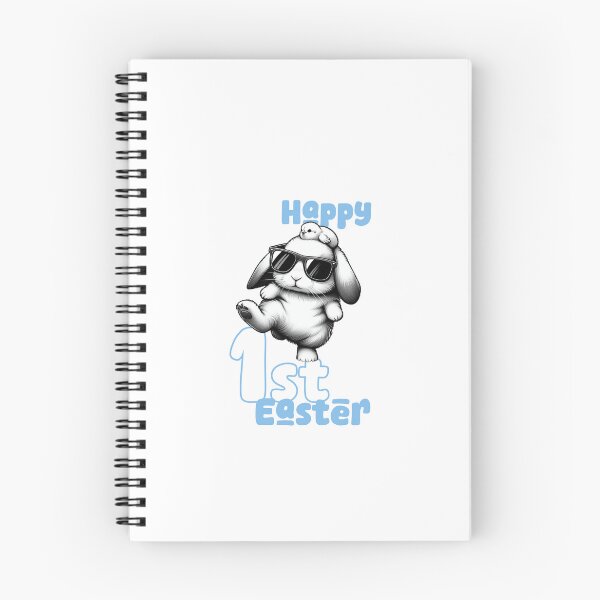 Item preview, Happy 1st Easter, Unique designed and sold by villacreativa.