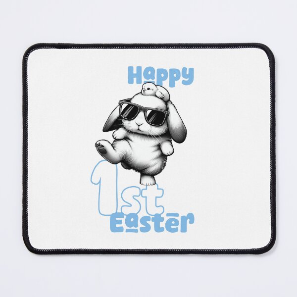 Item preview, Happy 1st Easter, Unique designed and sold by villacreativa.