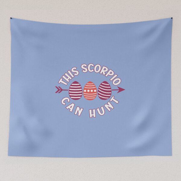 Item preview, This Scorpio can hunt - Easter greetings for astrology lovers designed and sold by mariya-ivanova.