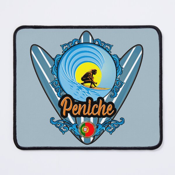 Item preview, Peniche Portugal surfer vintage surfboard designed and sold by studioss76.