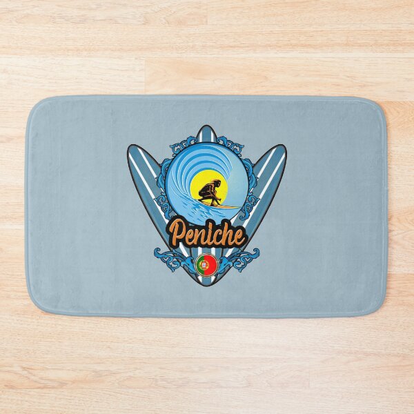 Item preview, Peniche Portugal surfer vintage surfboard designed and sold by studioss76.