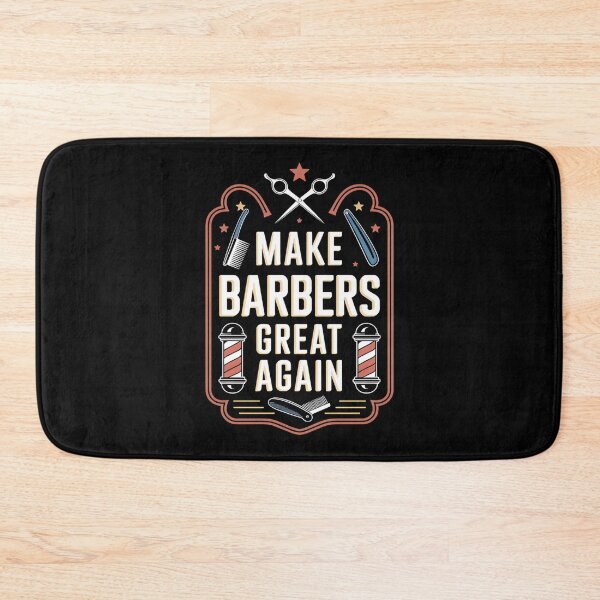 Item preview, Make Barbers Great Again Funny Retro Quote designed and sold by TeeGrit.