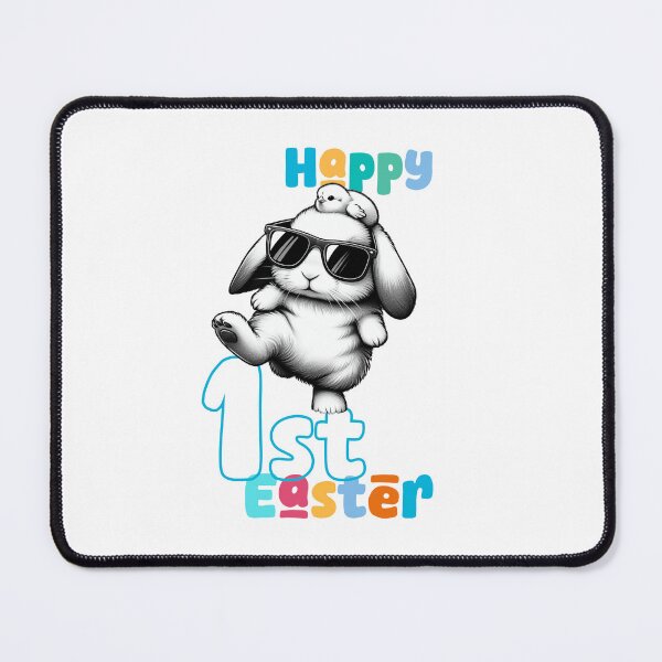 Item preview, Happy 1st Easter, Unique designed and sold by villacreativa.