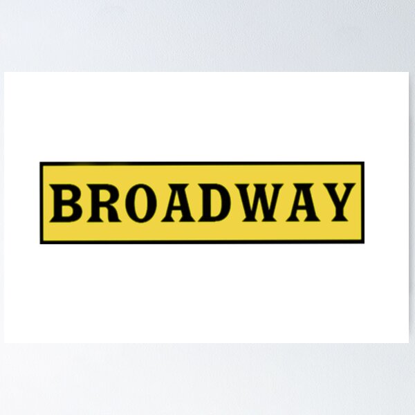 Item preview, Broadway Sign designed and sold by baranskini.