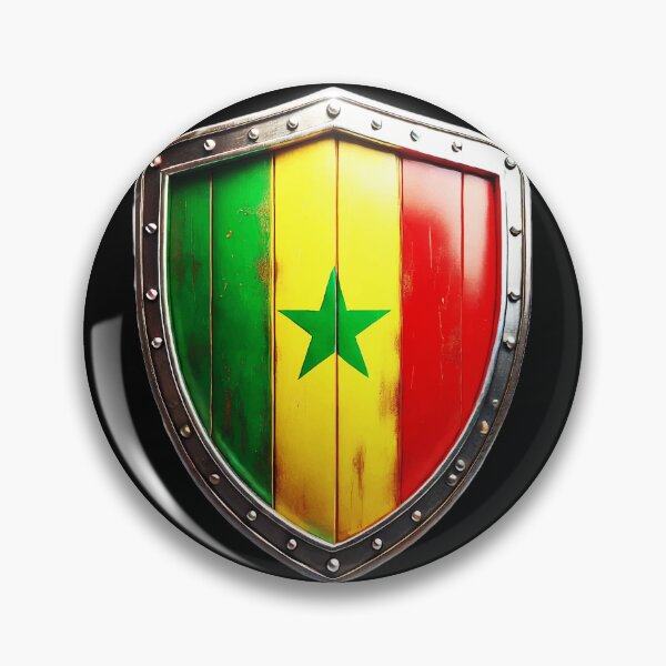 Item preview, Senegalese Shield of Honor – Strength and African Heritage designed and sold by Highlandkings.
