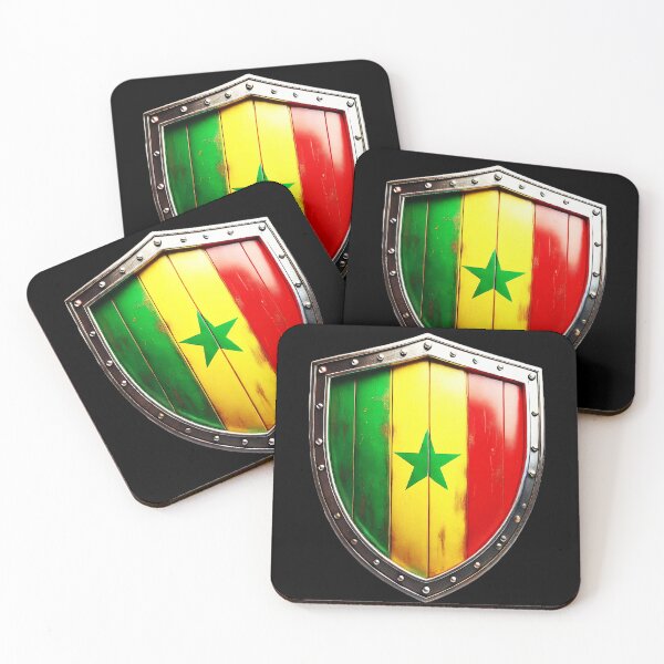 Item preview, Senegalese Shield of Honor – Strength and African Heritage designed and sold by Highlandkings.