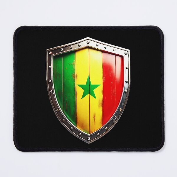 Item preview, Senegalese Shield of Honor – Strength and African Heritage designed and sold by Highlandkings.