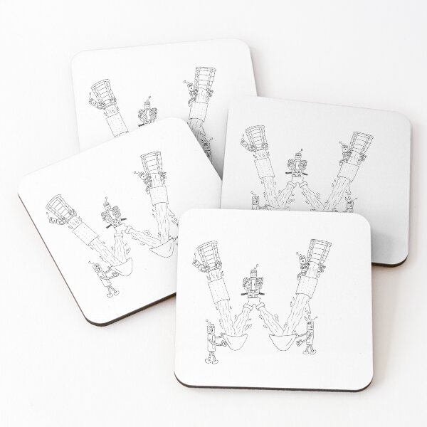 Item preview, Robot Letter W drawing designed and sold by Marsman.