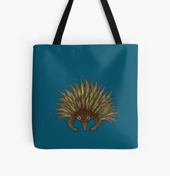 Item preview, Echidna on blue designed and sold by SarahSouby.