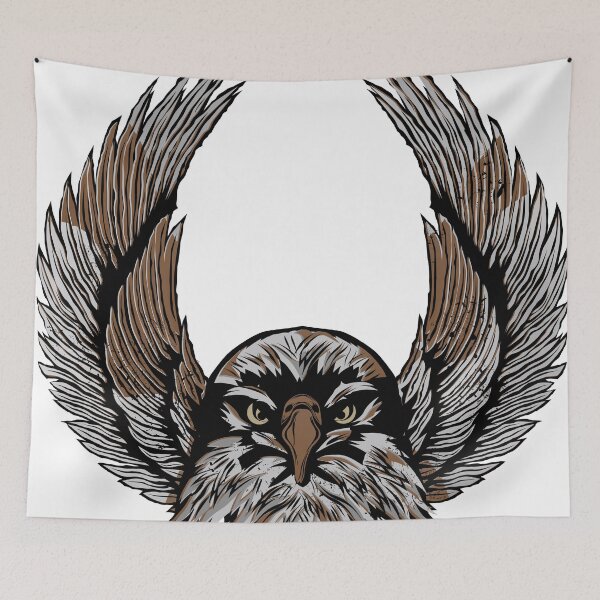 Item preview, eagle head wing drawing wing wings shape designed and sold by Achille3777.