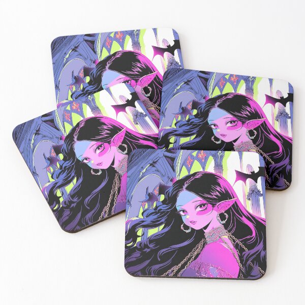 Item preview, Gothic Cathedral Elf Anime Girl designed and sold by bubblegoth.