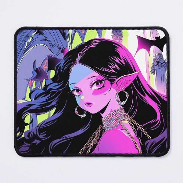 Item preview, Gothic Cathedral Elf Anime Girl designed and sold by bubblegoth.