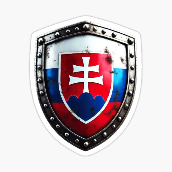Artikel-Vorschau von Slowakisches Ehrenschild – Stärke und nationales Erbe, designt und verkauft von Highlandkings.