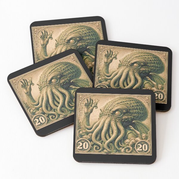 Item preview, CTHULHU MYTHOS LOVECRAFTIAN VINTAGE STYLE POSTAGE STAMP! designed and sold by CinemaObscura.