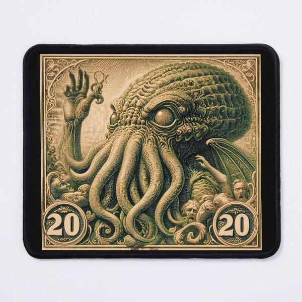Item preview, CTHULHU MYTHOS LOVECRAFTIAN VINTAGE STYLE POSTAGE STAMP! designed and sold by CinemaObscura.