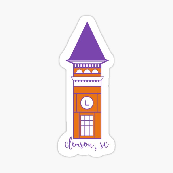 Clemson, SC Sticker