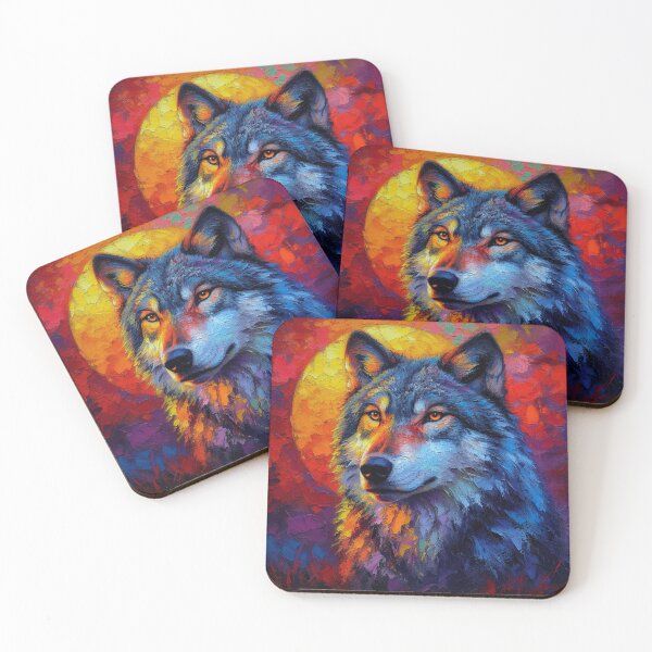 Item preview, Wolf Portrait 2 designed and sold by Dawn van Doorn.