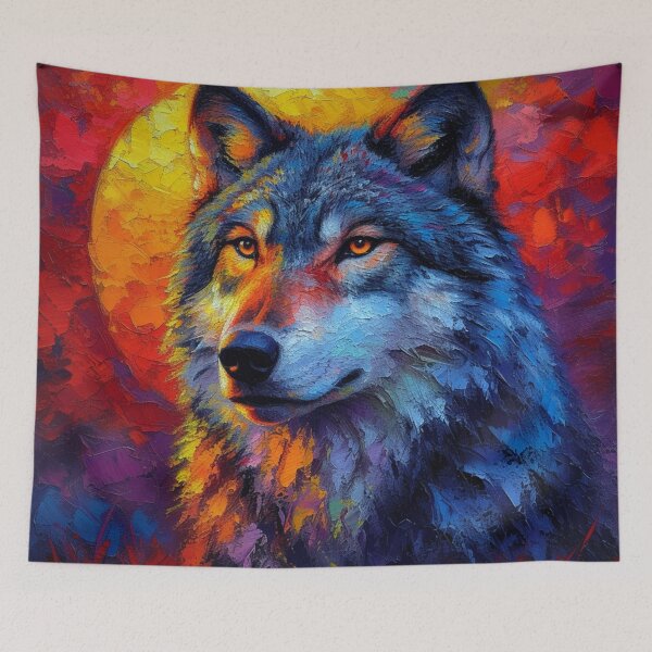 Item preview, Wolf Portrait 2 designed and sold by Dawn van Doorn.
