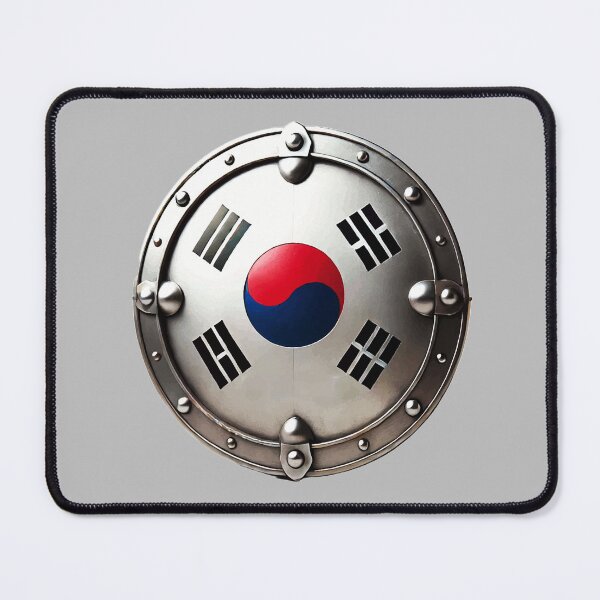 Item preview, Korean Shield of Honor – Strength and Taegeukgi Spirit designed and sold by Highlandkings.