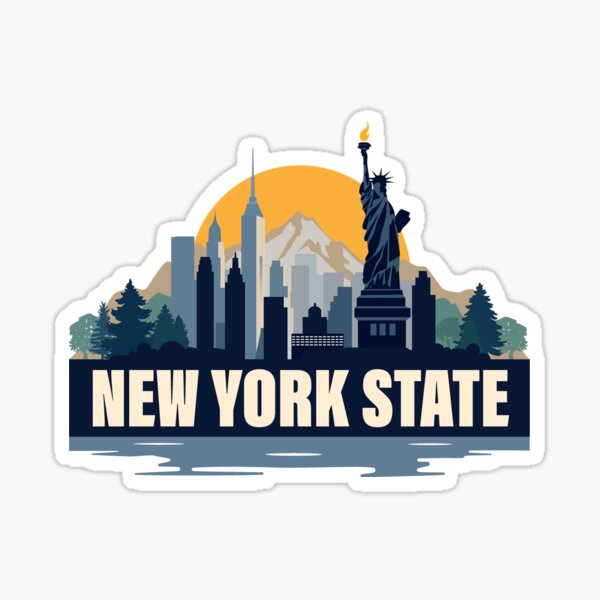 Artikel-Vorschau von Bundesstaat New York, Vereinigte Staaten von Amerika, designt und verkauft von NPStudio.