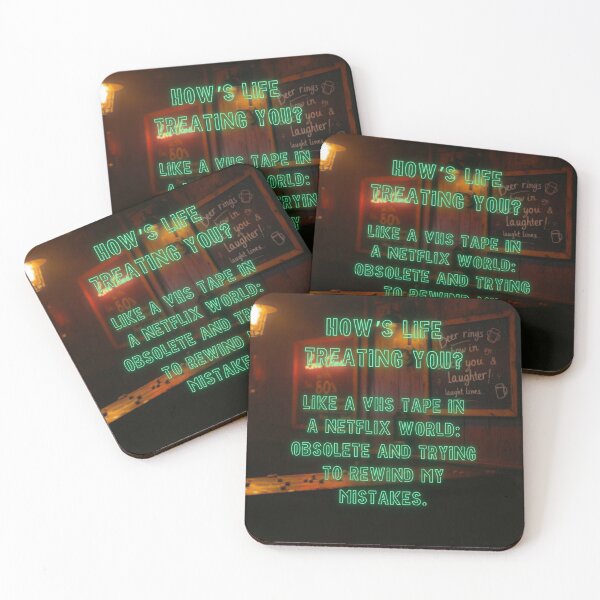 Item preview, How's Life treating you? Like a VHS tape in a Netflix world... designed and sold by nature. electrified..