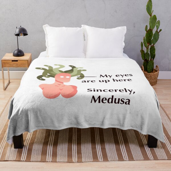 Item preview, Medusa - My eyes are up here! designed and sold by Tome’s Store.