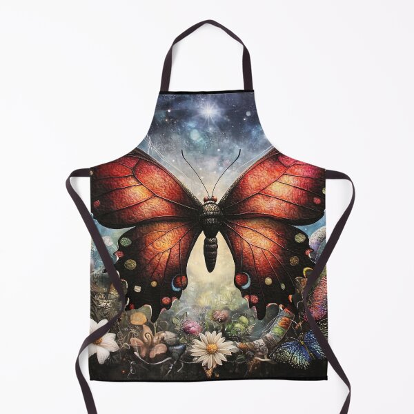 Item preview, Celestial Wings: The Butterfly's Cosmic Garden of Dreams designed and sold by bloorose.