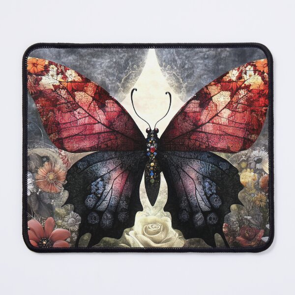 Item preview, Ephemeral Monarch: The Butterfly's Garden of Shadow and Light designed and sold by bloorose.