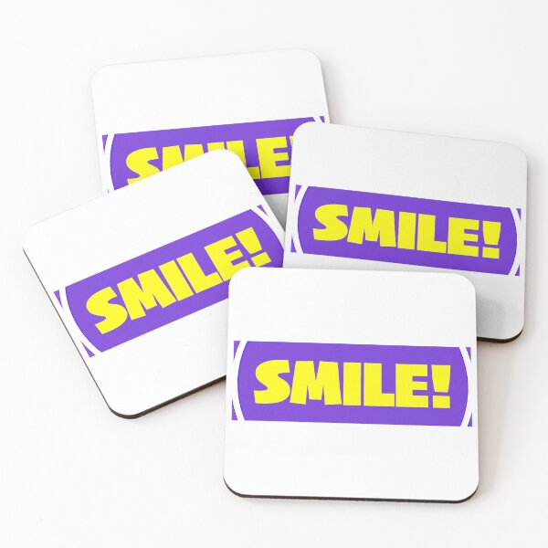 Item preview, Large Smile! Print Design: Purple Background designed and sold by PSST-Design.