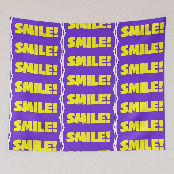 Item preview, Large Smile! Print Design: Purple Background designed and sold by PSST-Design.