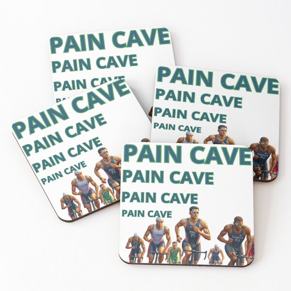 Item preview, PAIN CAVE – Triathlon Motivation for Hardcore Endurance Athletes designed and sold by Triathlongram.